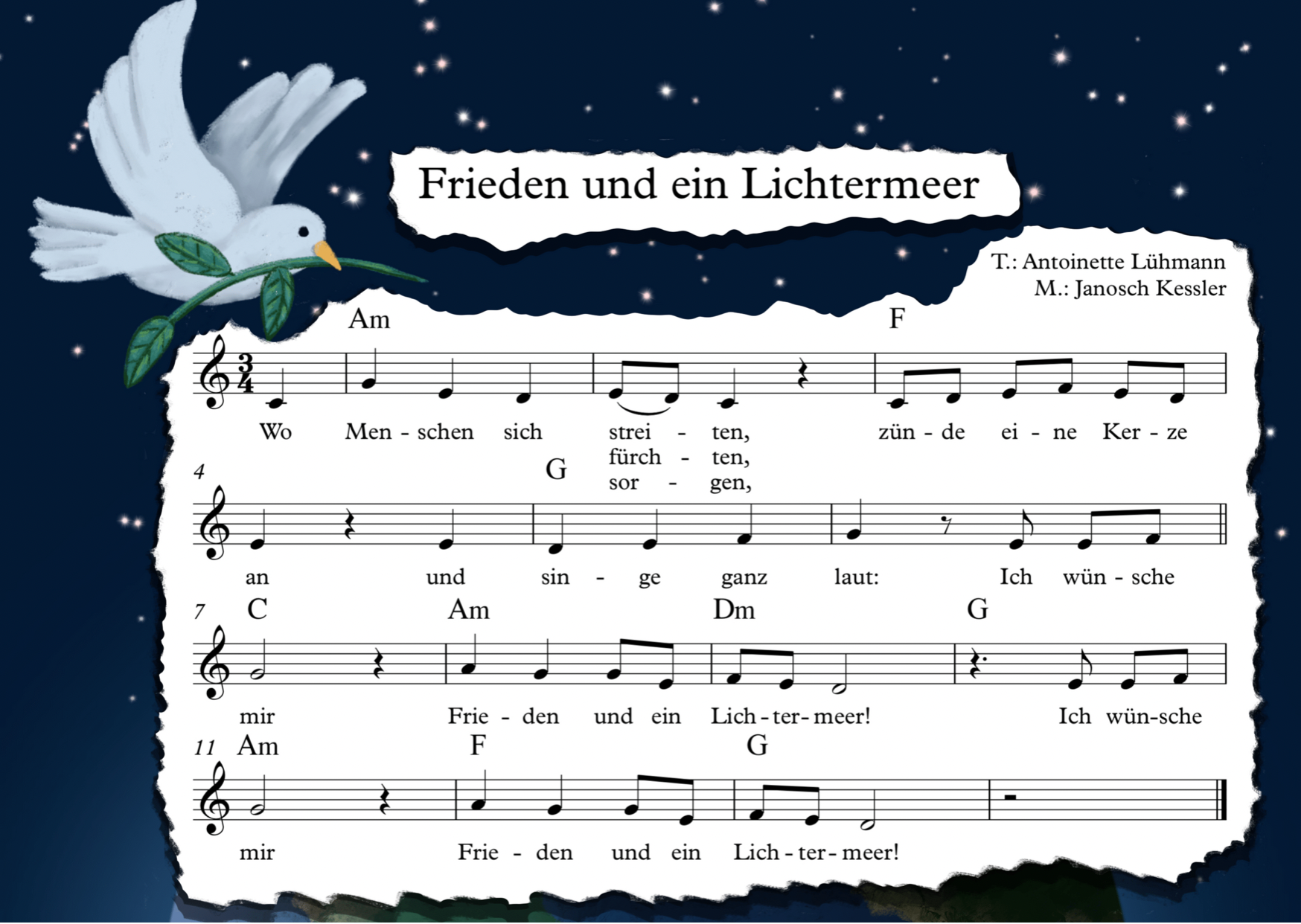 Postkartenandacht: Frieden